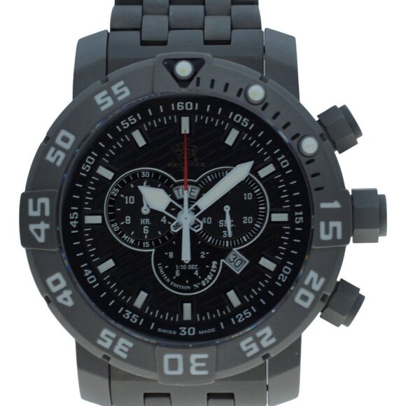 Men's 53mm Invicta Sea Base Titanium White Limited Edition Watch! Ref: 14281! - Picture 1 of 9